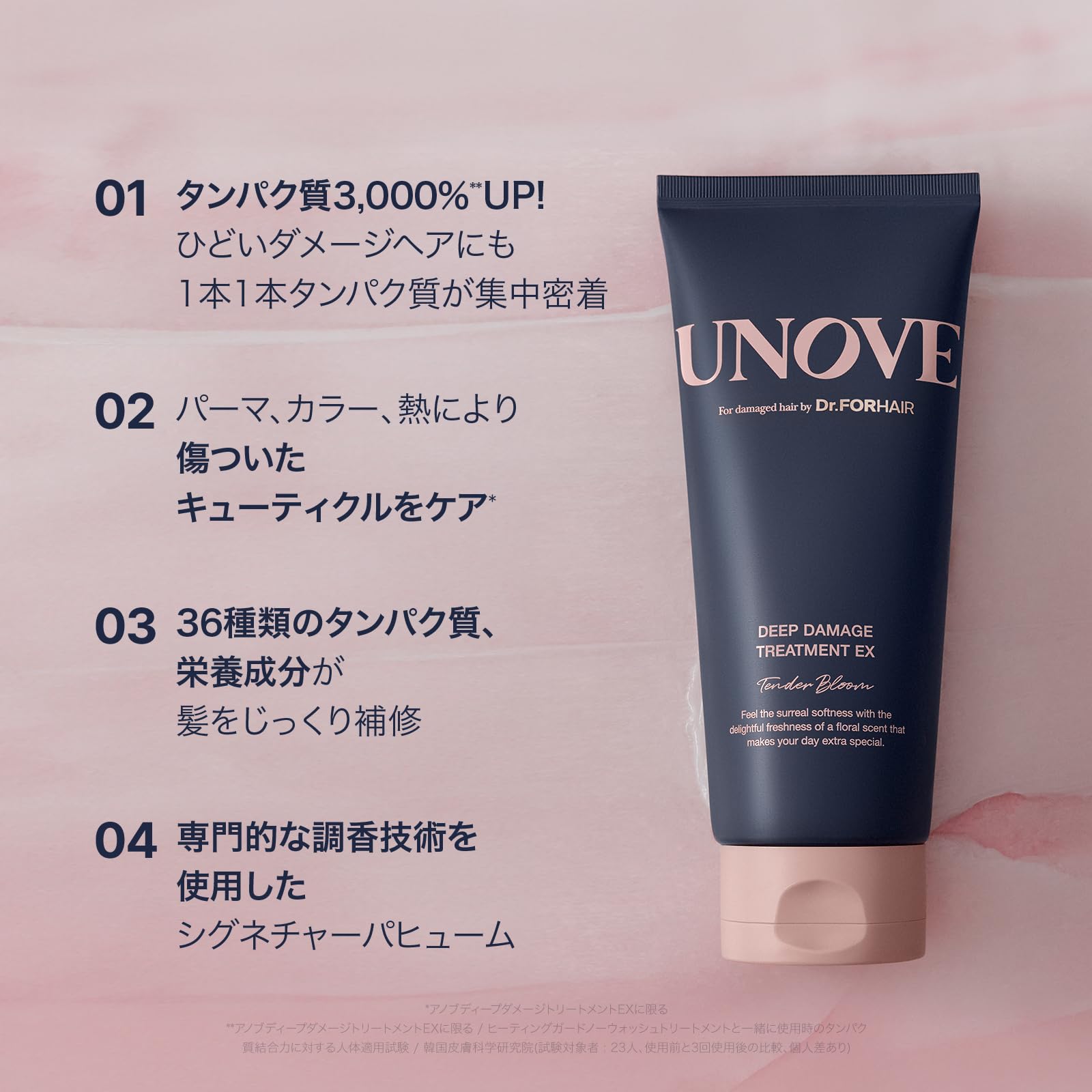 UNOVE(アノブ) ディープダメージトリートメントEX